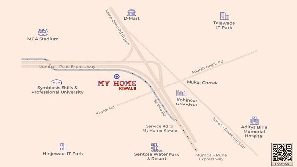 my home kiwale location map